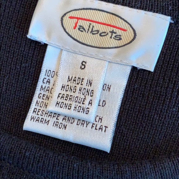 Talbots Heavy Cotton Knit Shell - Picture 5 of 6